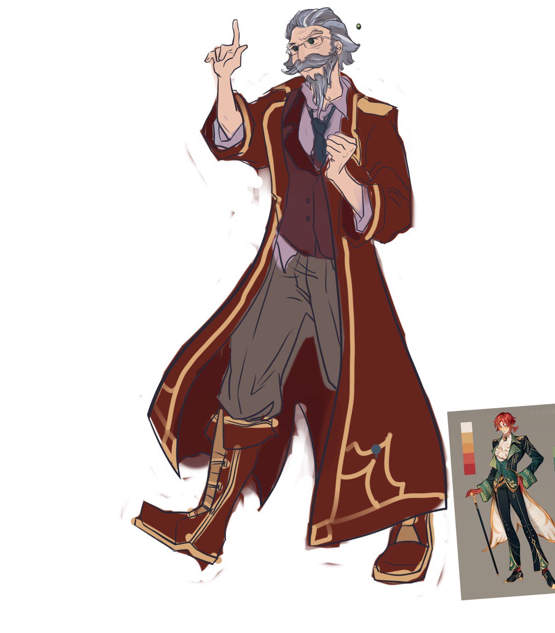 Color development for Professor Hemming Ernway by Nurkaydar Tomiris.