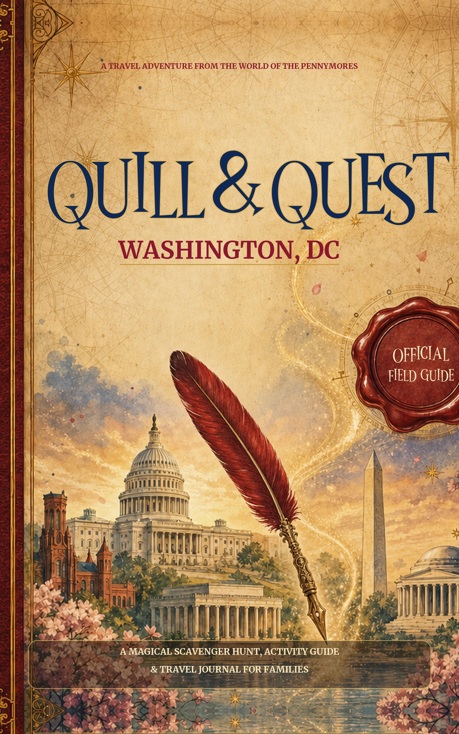 Current Quill and Quest Washington DC book cover built from the series design system.